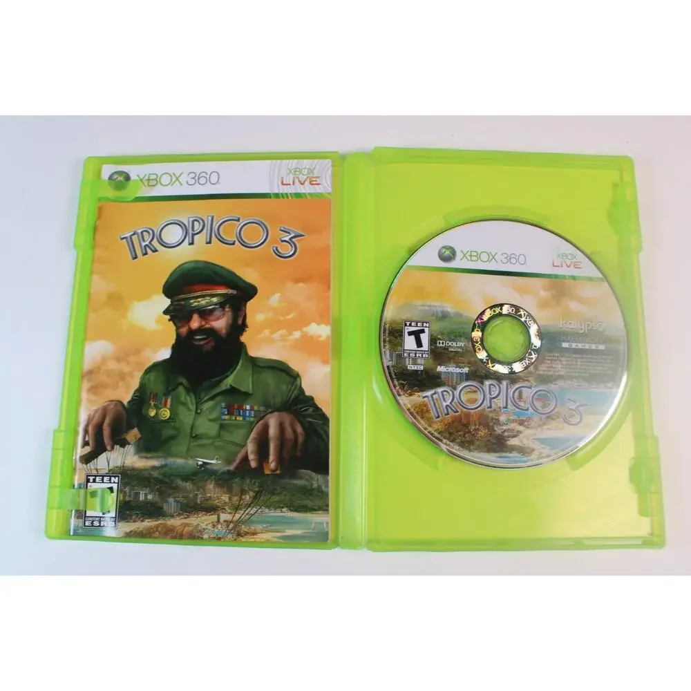 Tropico 3 (Microsoft Xbox 360) Authentic, Complete, Tested/Works Great